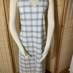 “Theory”….Plaid Sleeveless Dress
